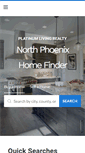 Mobile Screenshot of northphoenixhomefinder.com